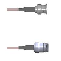 Amphenol Custom Cable Q-0M024000H036i RF Cable Assemblies BNC-SP/N-SJ G142 36I