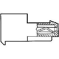 AMP Connectors - TE Connectivity 3-641535-5 Receptacle Housing 5 POS RECPT 24 AWG