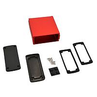 Bud Industries EXN-23357-RD PCB Enclosure Extruded Aluminum Enclosure Red (2 X 4.5 X 4.7 In)
