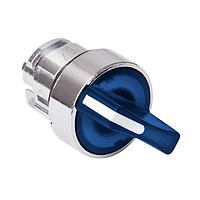 SCHNEIDER ZB4BK1463 Knob 2POS ILLUM SPRING RET SELECTOR BLUE