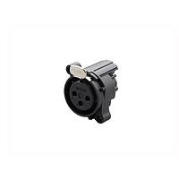 REAN RRX3F-AA-000-0 Receptacles RECPT- 3 pin - F- without ground/shell , PCBH