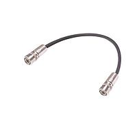 HARTING 21332323401050 Cat 5 M12 D-code PushPull Press&Go Double Ended Cable Assembly, 4pin, PP straight male to PP straight male, EtherRail Flex (4xAWG22/7), black, 5.0m