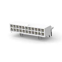 AMP Connectors - TE Connectivity 1-794107-1 Headers HEADER 22 POS R/A GOLD DUAL ROW