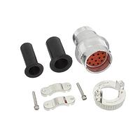 DEUTSCH - TE Connectivity HD34-24-16PE-059 Connectors REC,16P,AL,E, CBL CLMP BT, DRAIN,12,P,MC