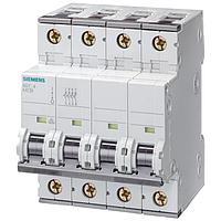 SIEMENS 5SY46136 Miniature SUP PTOR 5SY4 3P+N 480V 13A 5K B-TRIP