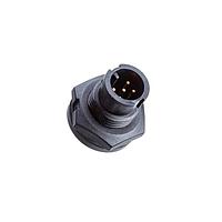 Amphenol LTW AAD-02PMMS-LC7001 Connectors Ceres, Mini Size, Plastic, 5A, 02 pins, Male Connector, Male Contact, Circular, 2 Points Lock, Solder, Receptacle, IP67