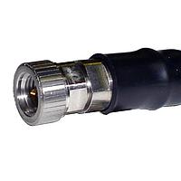 Crystek Corporation CCESMA-MM-SS402-24 RF Cable Assemblies SS402 Precision Coax Cable, SMA Male/Male, Straight/Straight 24" length