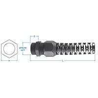 Altech 5306051 Cable Glands NPT1/2"CableGland, 3 - 7mm