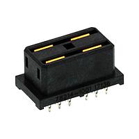 Molex 78214-1001 Receptacles Impact Pwr 4Pr Vert Rcpt PF .76AuLF 4Ckt