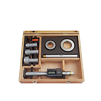 MITUTOYO 468-974 Digital 3-Point Internal Micrometer Set (50-100 mm/0.001 mm)