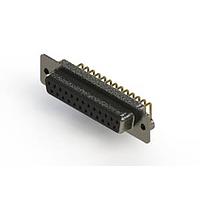 EDAC 622-M25-360-BT2 D-Sub Connectors - Standard Density EDAC Right Angle D-Sub Connector
