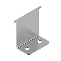Banner Engineering SMBR55FRA Side-mounting bracket Bracket: Side-mounting bracket; Eliminates need for DIN rail; 19-ga. Stainless Steel; Used with R55F, DF-G1, D10, D12