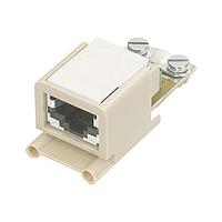 HARTING 09120032770 Modular Connectors / Ethernet Connectors Han-Brid RJ45 panel feed through