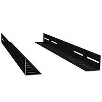 Hammond Manufacturing RASA16BK3 Brackets Support Angle Brackets 14.95" Pair