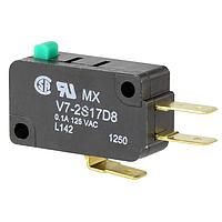 Honeywell V7-2S17D8 Micro Switch VBASIC SW SPDT 100mA 125VAC PinPlung ACTR