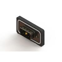 EDAC 627W5W1-324-3NA Mixed Contact D-Sub Connectors Vertical Waterproof Power Combo D-Sub Connector