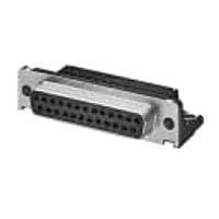 AMP Connectors - TE Connectivity 747418-4 D-Sub Connectors - Standard Density 09 MSFL RCPT RA 478 (IN,FM)