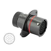 Eaton Souriau-Sunbank 8STA01435SN499 Connectors Square Flange Receptacle - size 14 - 37 contacts - Female