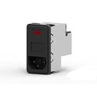 Corcom - TE Connectivity PS00SDHXB Inlets 10A DUAL FUSE SNAP IN MOUNT