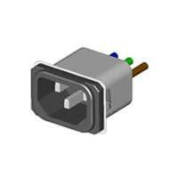 Corcom - TE Connectivity 3-6609987-1 Power Line Filters 15SRBS8-T=F8222C