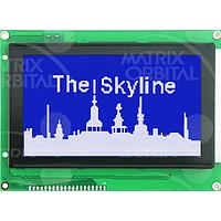 Matrix Orbital GLK240128-25-422-WB Intelligent Graphic LCD Graphic Display White/Blue