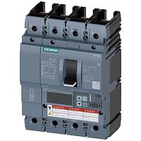 SIEMENS 3VA62255KT412AA0 System Protection BRKR 3VA62 4P 250A 35KA ETU8-LSIA 100