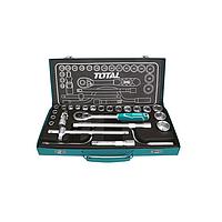 Total THT141253 Ratchet with Socket 1/2" (24 pcs)