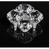 Ledil C18293_SPORT-2X2-S1-HT LED Lenses 10 Degree Spot Beam High Temp PMMA