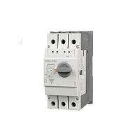 Carlo Gavazzi GMS-63S-63A Motor Drives Standard-break Manual Motor Starter. 63Amps frame size,  600VAC, class 10 overload with range: 45-63Amps . Check datasheet for interruption rating.