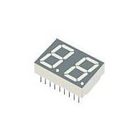 Kingbright DA56-51CGKWA LED Displays .56" DUAL DIGIT GRN LED DISPLAY