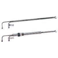 Dwyer 160S-72PM Stainless Steel Pitot Tube for Flow Measurement in Air Streams, 1 in MNPT (1 in NPT Male, 72 in)