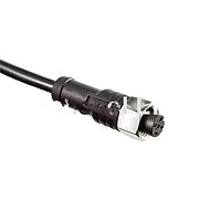 Amphenol LTW SM12A-08BFFM-SL8D03 Sensor Cables / Actuator Cables M12 Circular Metric Connector, A Code, Stainless, 2A, 08 pins, Female Connector, Female Contact, Straight, Screw Thread, Overmolded, Length 3000mm, IP68 / IP69K