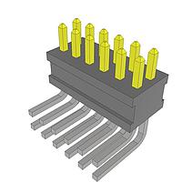 Samtec FTSH-106-02-F-D-RA Pin Strip High Reliability Header Strips