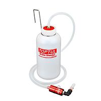TOPTUL JECF0180 Brake Bleeder Valve with Reception Bottle (800ml)