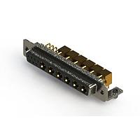 EDAC 630-13W6240-7T3 Mixed Contact D-Sub Connectors Right-angle Power Combo D-Sub Connector