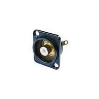 NEUTRIK NF2D-B-9 Chassis Mount Jack Jacks RCA D style White/Black