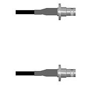 Amphenol Custom Cable Q-080080008072i RF Cable Assemblies BNC-SJB/BNC-SJB RG58 72I