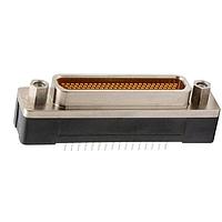 ITT Cannon MDM9SCBSTL67 Micro-D D-Sub Connectors Micro DSUB Vertical mount PC Board 9 socket, Jackpost, Threaded insert, no jackpost / Yellow Chromate over CAD/ .140 tinned  PC tail