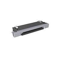 Amphenol FCI SFV17R-3STE1HLF Board Mount 0.50mm Flex Connector, SFV-R Series, 17 Position, Bottom Side Contact, Side Entry Surface Mount ZIF Connector, Halogen Free, Lead Free with Cable-Lock