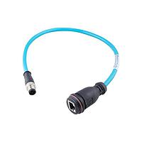Molex 1300480210 Ethernet Cables / Networking Cables MICRO-CHANGE M12 MA-FM