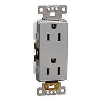 Square D SQR44111GY Sockets TR 15A RECEPTACLE COMM GY