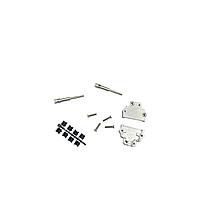 NorComp 966-009-030R121 D-Sub Backshells MICRO-D Backshell 9 Position 180 Straight