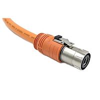 Amphenol Technical Products PL18V-501-70-5 Connectors 14MM POWERLOK SINGLE WAY PLUG STRAIGHT FOR 70MM V KEY