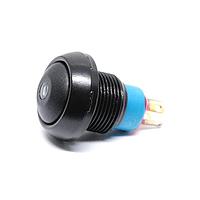 APEM IPR3SAD2L0B Sealed solder lugs NO PLNGR BLK / LED BLUE