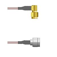 Amphenol Custom Cable Q-3802J000H036i RF Cable Assemblies SMA-RP/N-SP G142 36I