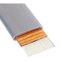 3M Electronic Solutions Division 90101/40-100 Pleated Foil Shielded Cables .050" 40C PLTD FOIL 30AWG TPE SHIELDED