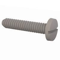 Essentra Components 010440B056 Machine Screw Binder Slotted Screw, #4-40 Thread, 9/16 in Lg