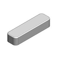 Masach Tech MS460-10S EMI/RFI Shield, One-Piece 46 x 14.8 x 2mm One-piece Drawn-Seamless RF Shield/EMI Shield (CRS)