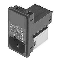 Delta Electronics, Inc. 10NB4M Modules Power Entry Module Filter, 115/250VAC, 10/6A, Snap-In Mounting, N/A-Lug, Medical