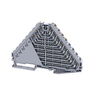 Altech CP8L32(I.S)H/W Distribution Terminal Block DIN Term Blk Push-In, 2x16 Conn